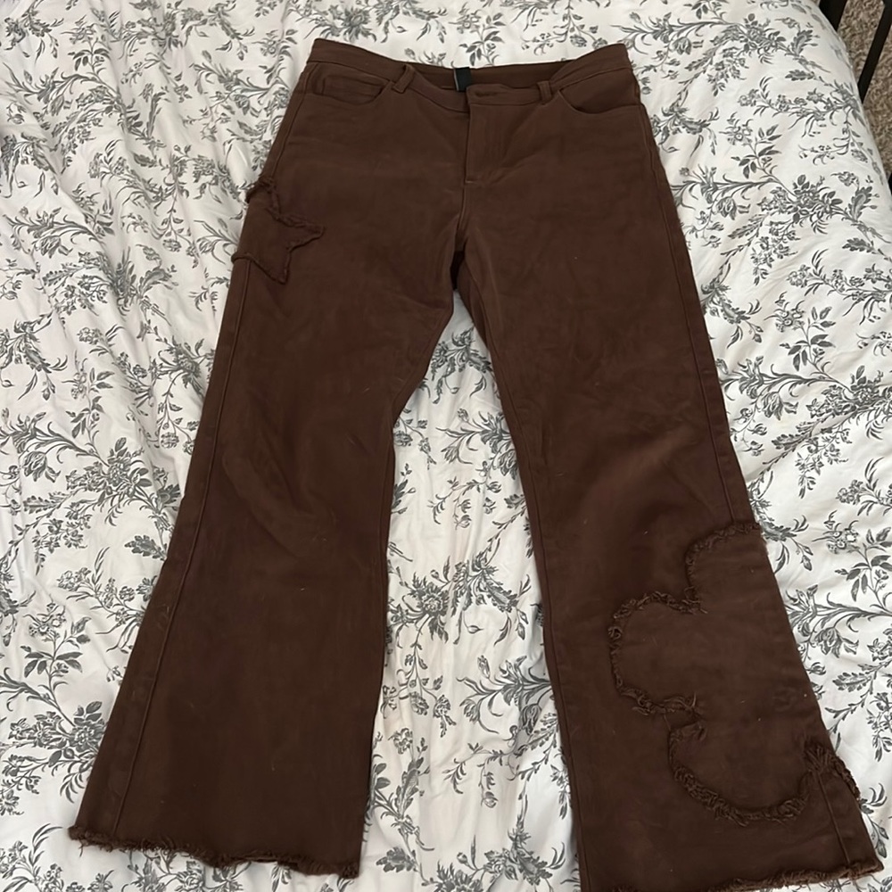 Cider Brown Patch jeans